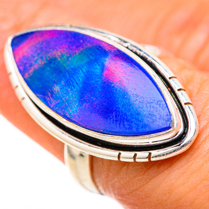 Aura Opal Rings handcrafted by Ana Silver Co - RING128139