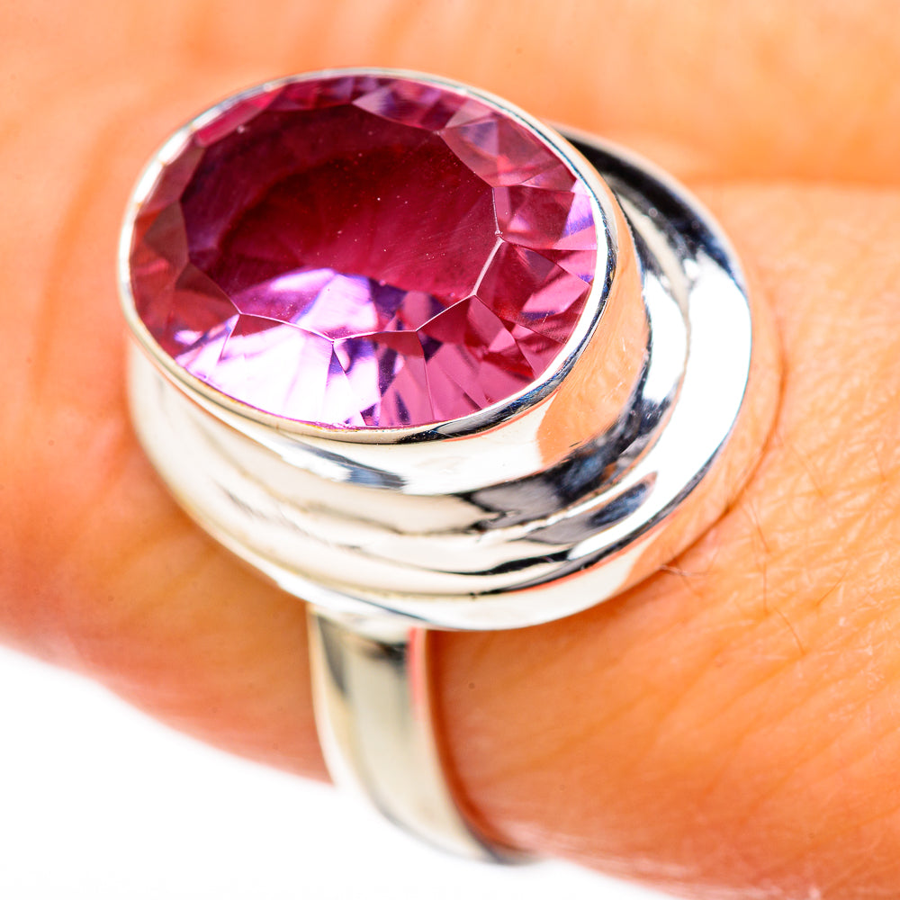 Color Change Alexandrite Rings handcrafted by Ana Silver Co - RING128155