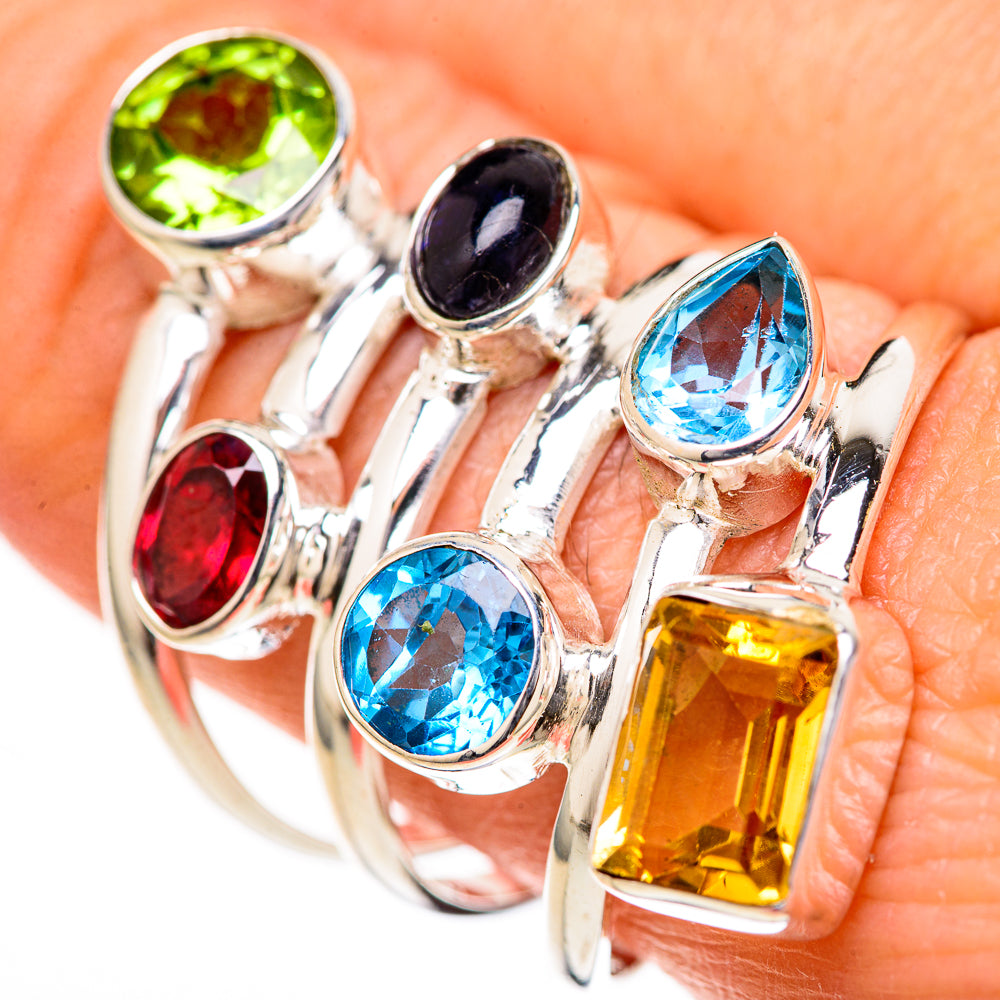 Citrine Rings handcrafted by Ana Silver Co - RING128160