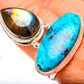 Shattuckite Rings handcrafted by Ana Silver Co - RING128164