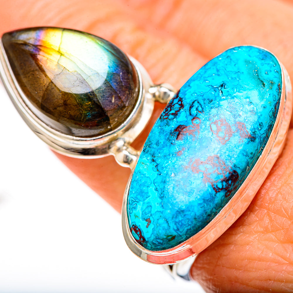 Shattuckite Rings handcrafted by Ana Silver Co - RING128164
