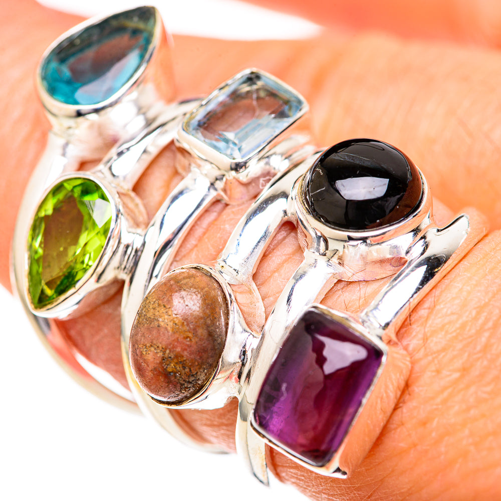Amethyst Rings handcrafted by Ana Silver Co - RING128183