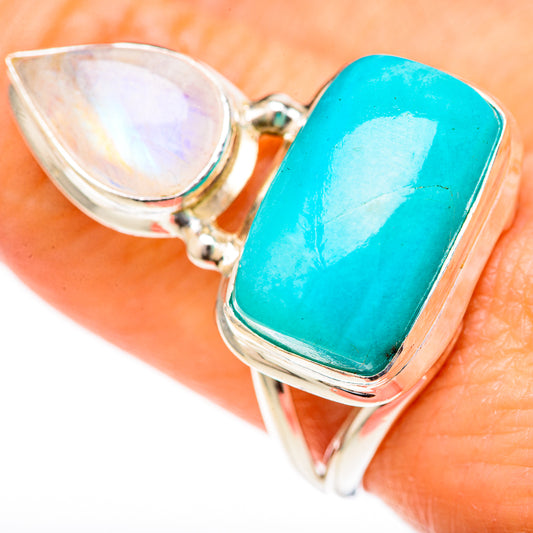 Amazonite Rings handcrafted by Ana Silver Co - RING128193