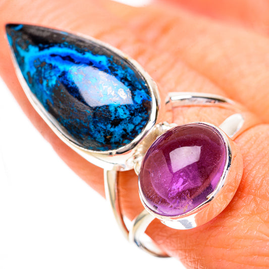 Shattuckite Rings handcrafted by Ana Silver Co - RING128207
