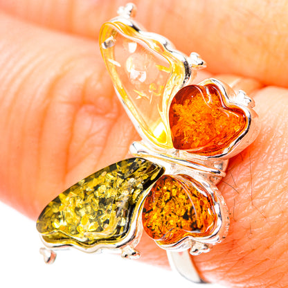 Baltic Amber Rings handcrafted by Ana Silver Co - RING128216