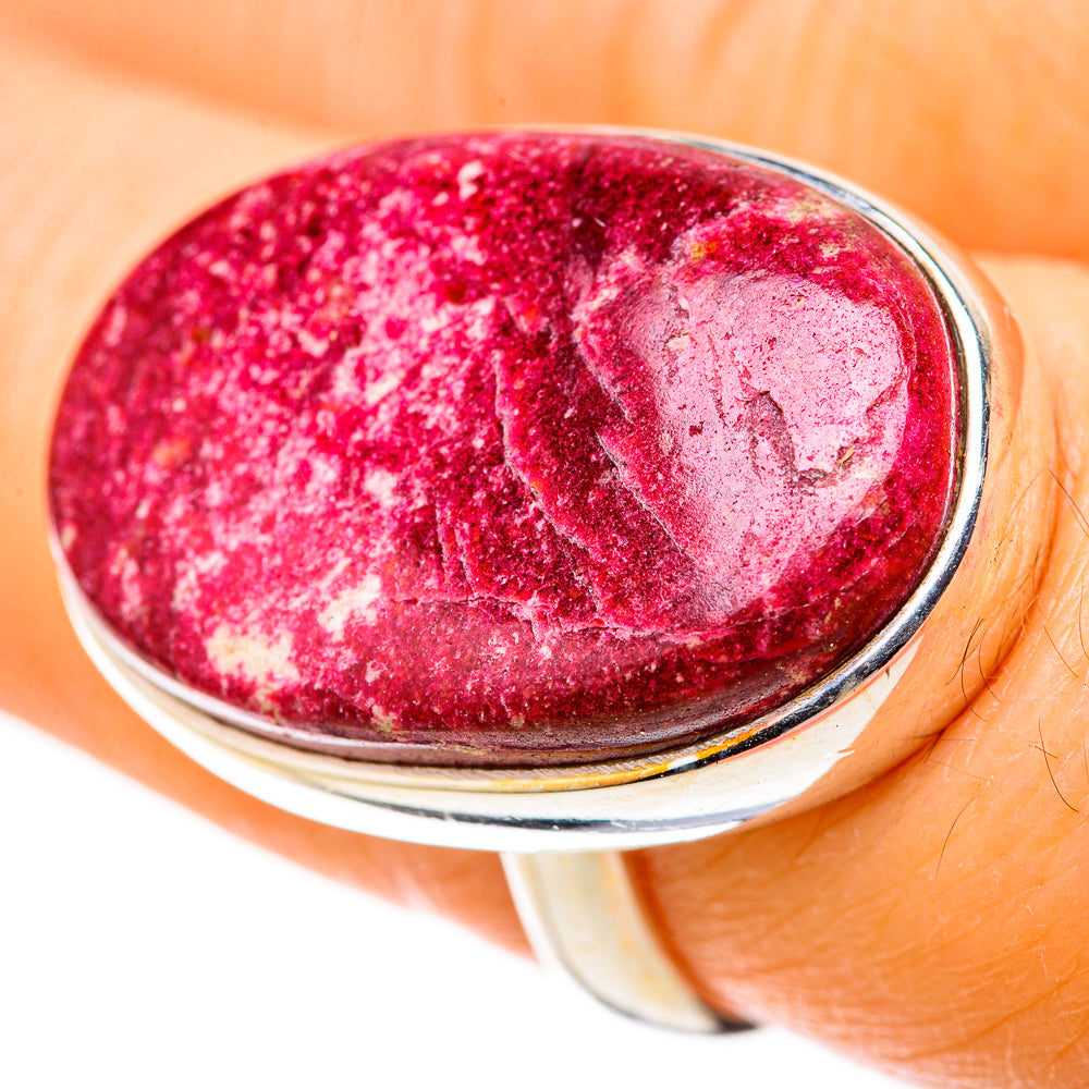 Thulite Rings handcrafted by Ana Silver Co - RING128232