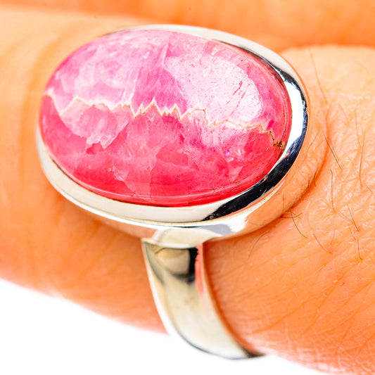 Rhodochrosite Rings handcrafted by Ana Silver Co - RING128233