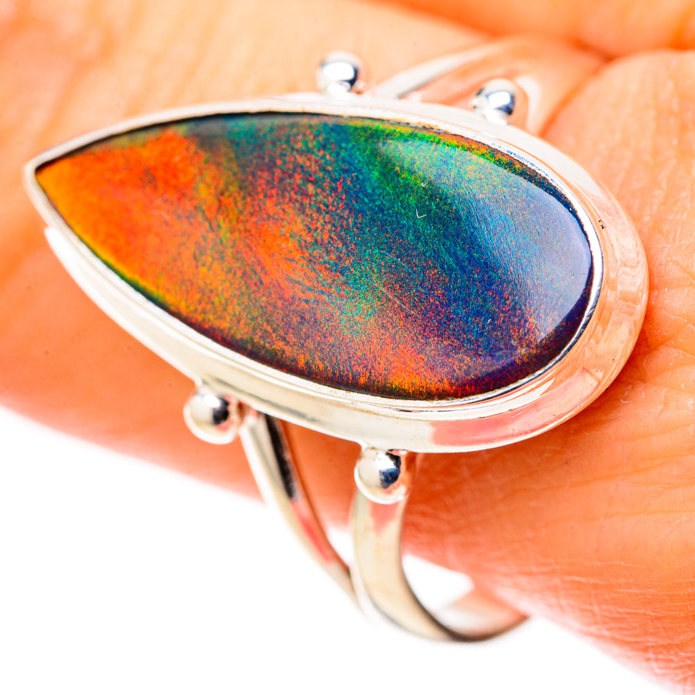 Aura Opal Rings handcrafted by Ana Silver Co - RING128243