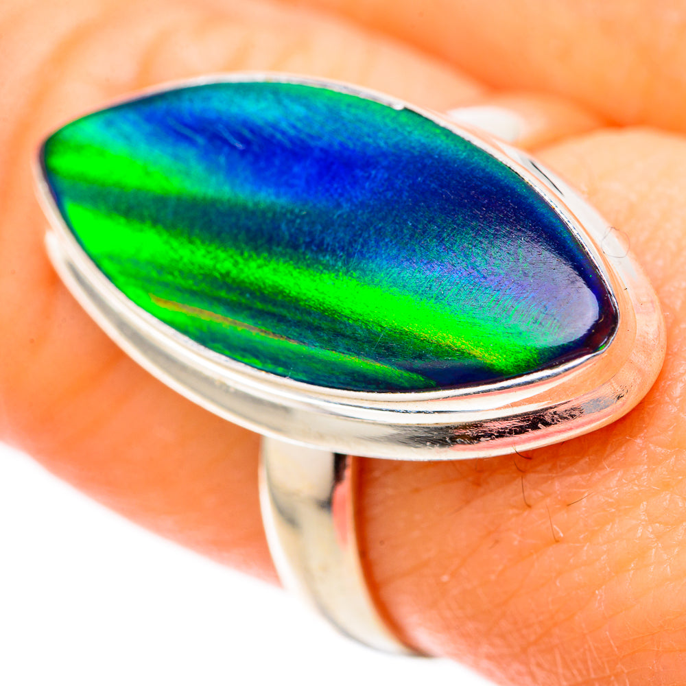 Aura Opal Rings handcrafted by Ana Silver Co - RING128244