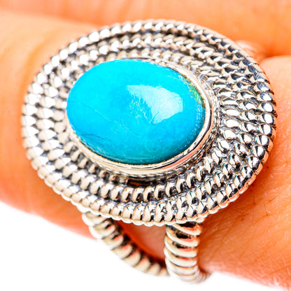 Larimar Rings handcrafted by Ana Silver Co - RING128251