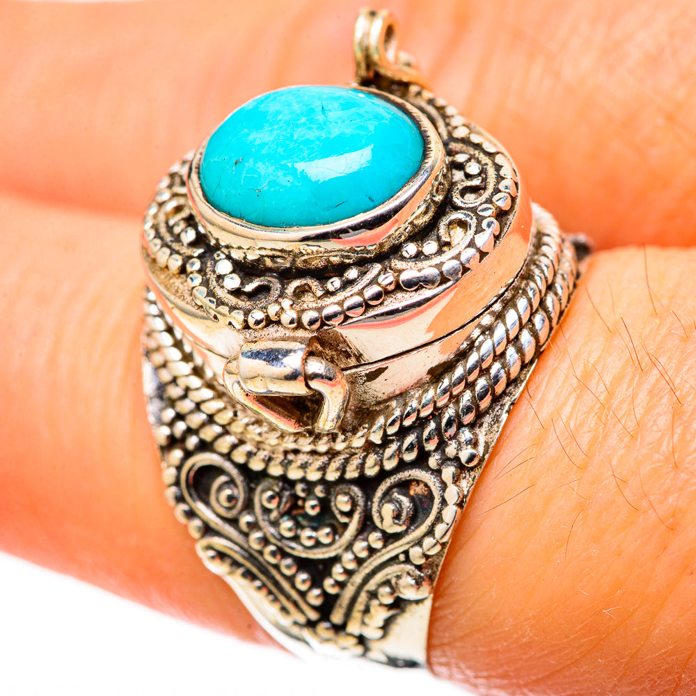 Chrysocolla Rings handcrafted by Ana Silver Co - RING128253