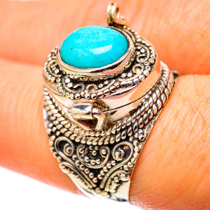 Chrysocolla Rings handcrafted by Ana Silver Co - RING128253