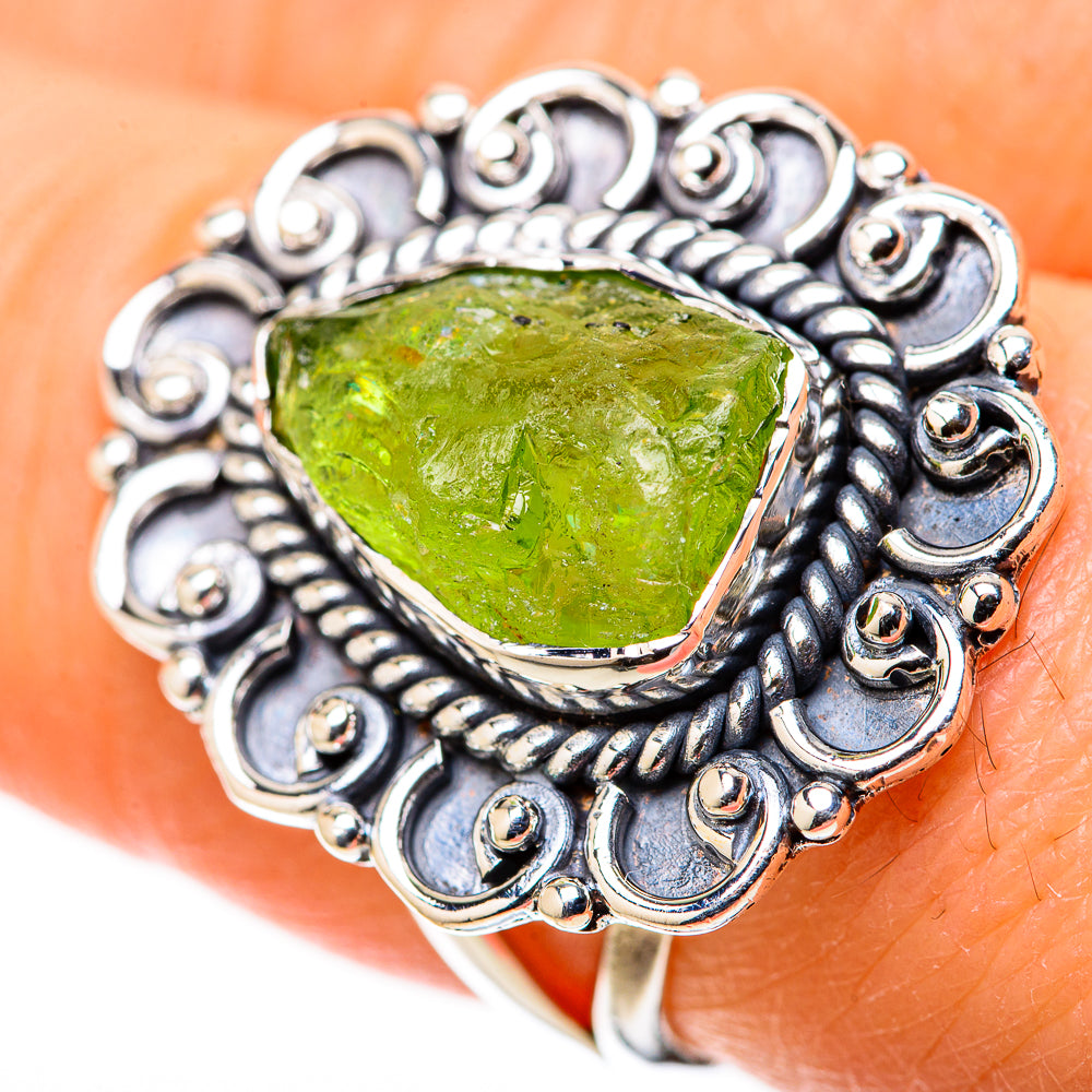 Peridot Rings handcrafted by Ana Silver Co - RING128257