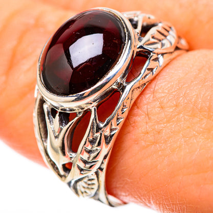 Garnet Rings handcrafted by Ana Silver Co - RING128265