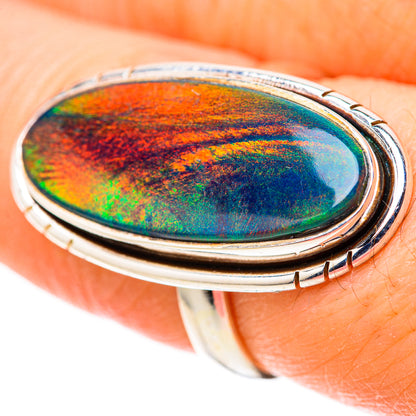 Aura Opal Rings handcrafted by Ana Silver Co - RING128274