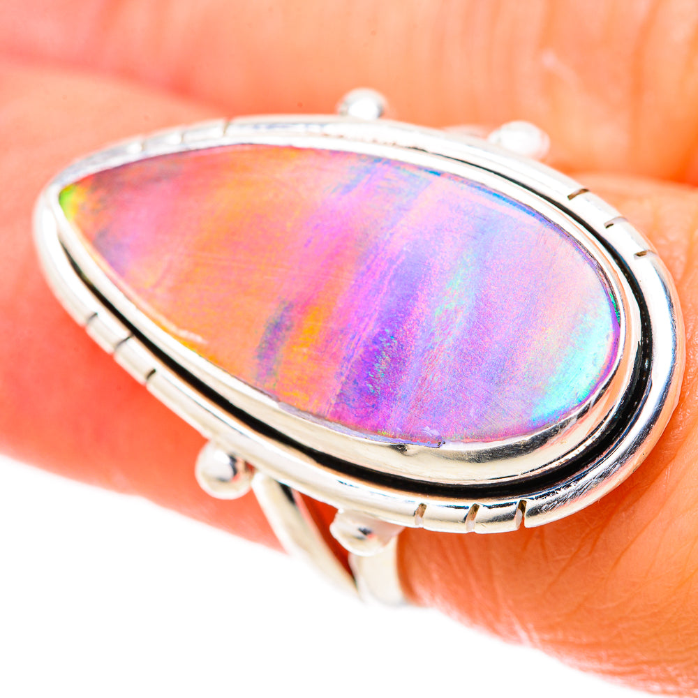 Aura Opal Rings handcrafted by Ana Silver Co - RING128275