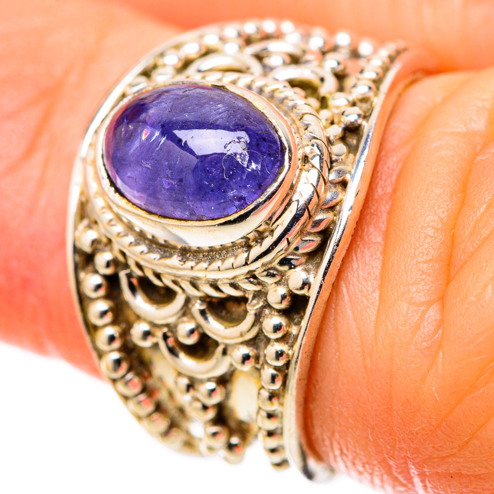 Tanzanite Rings handcrafted by Ana Silver Co - RING128293