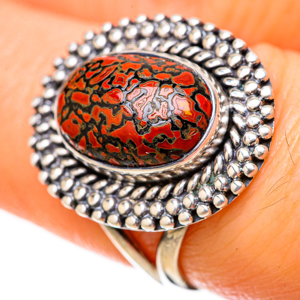Dinosaur Bone Rings handcrafted by Ana Silver Co - RING128318