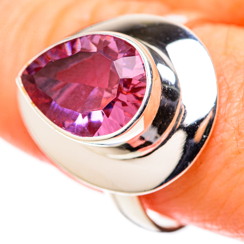 Color Change Alexandrite (Lab.) Rings handcrafted by Ana Silver Co - RING128321