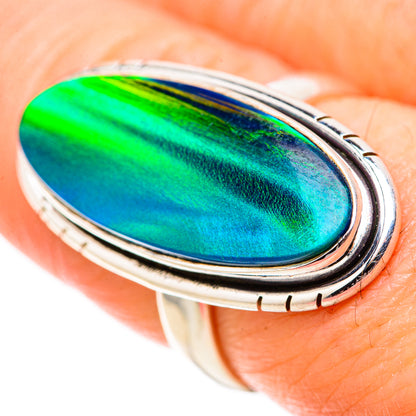 Aura Opal Rings handcrafted by Ana Silver Co - RING128328