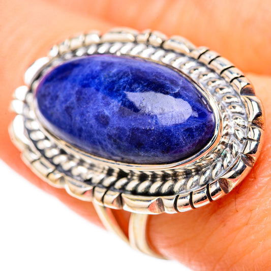 Sodalite Rings handcrafted by Ana Silver Co - RING128335