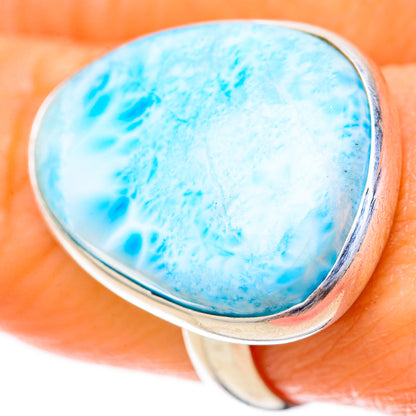 Larimar Rings handcrafted by Ana Silver Co - RING128362