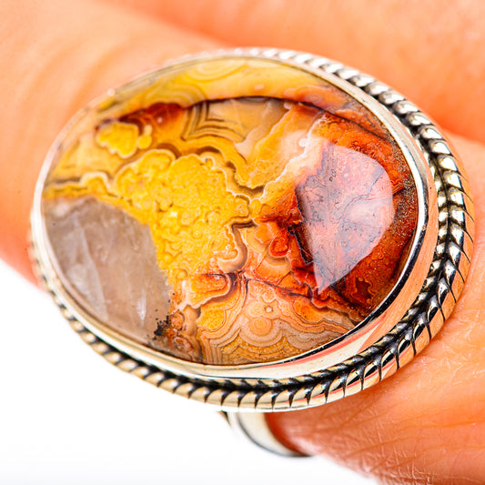 Mookaite Rings handcrafted by Ana Silver Co - RING128371
