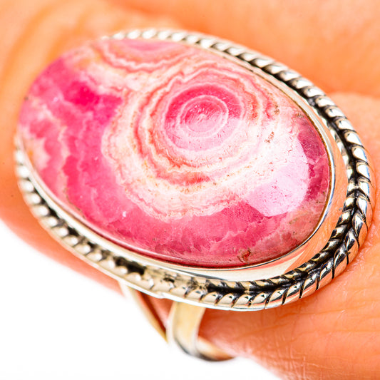 Rhodochrosite Rings handcrafted by Ana Silver Co - RING128374