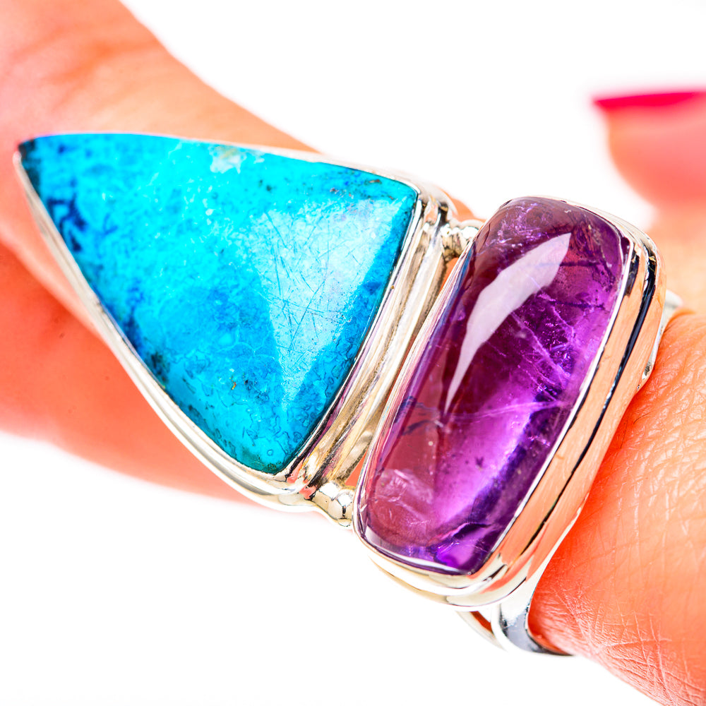 Shattuckite Rings handcrafted by Ana Silver Co - RING128379