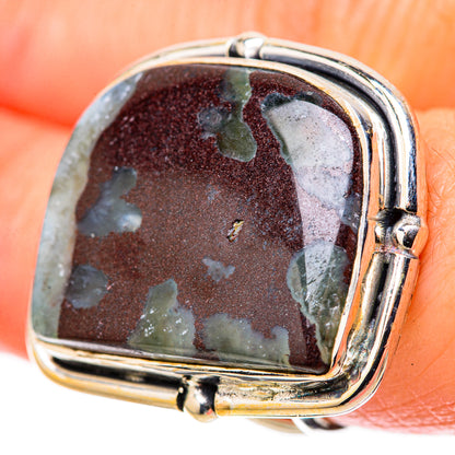 Boulder Opal Rings handcrafted by Ana Silver Co - RING128394