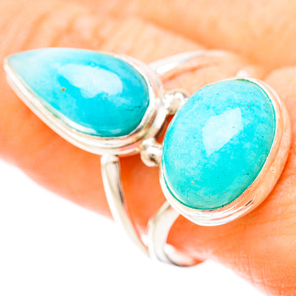 Larimar Rings handcrafted by Ana Silver Co - RING128479