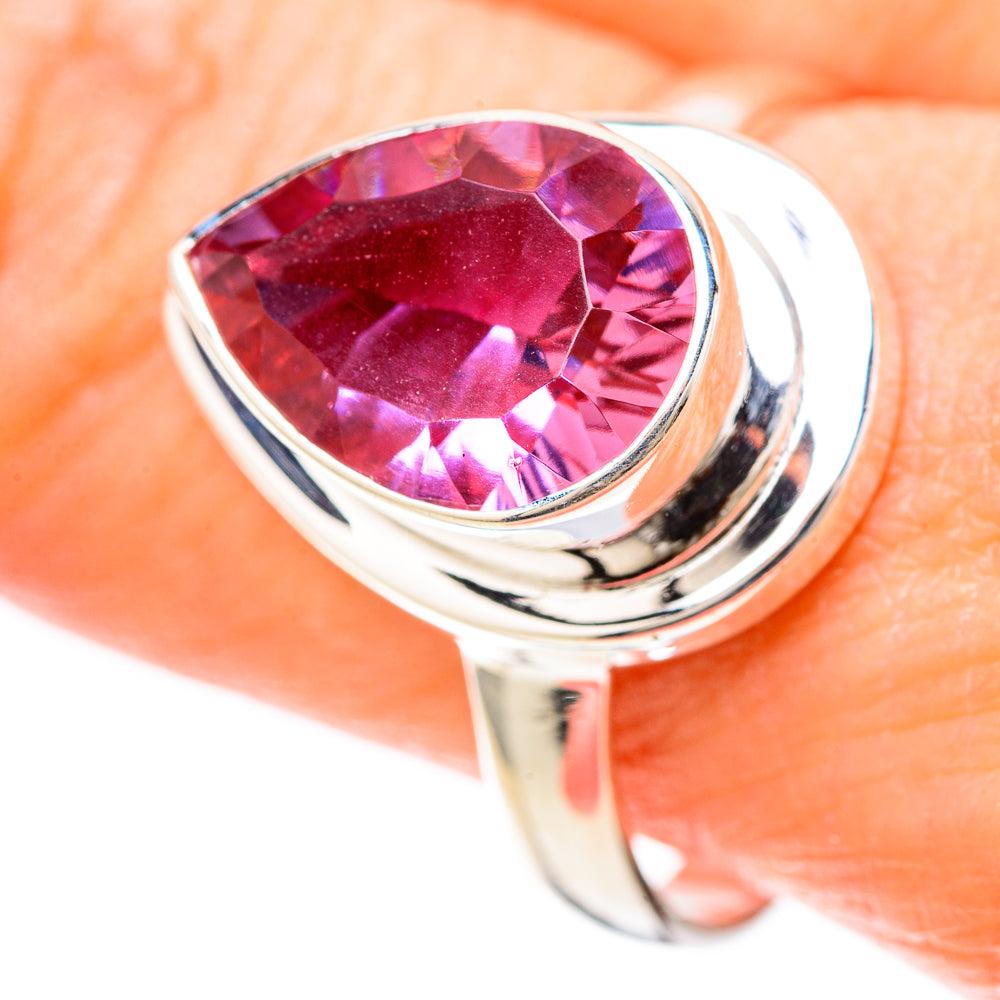 Color Change Alexandrite Rings handcrafted by Ana Silver Co - RING128490