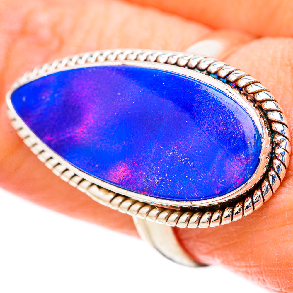 Aura Opal Rings handcrafted by Ana Silver Co - RING128495