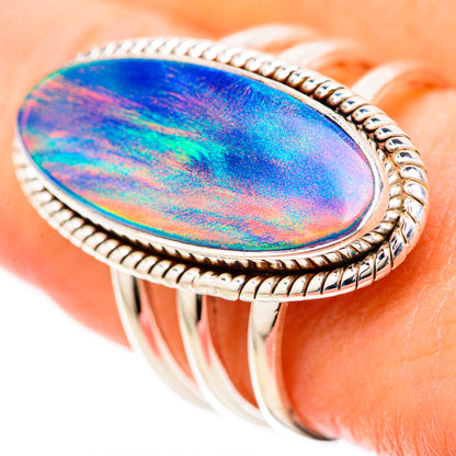 Aura Opal Rings handcrafted by Ana Silver Co - RING128496
