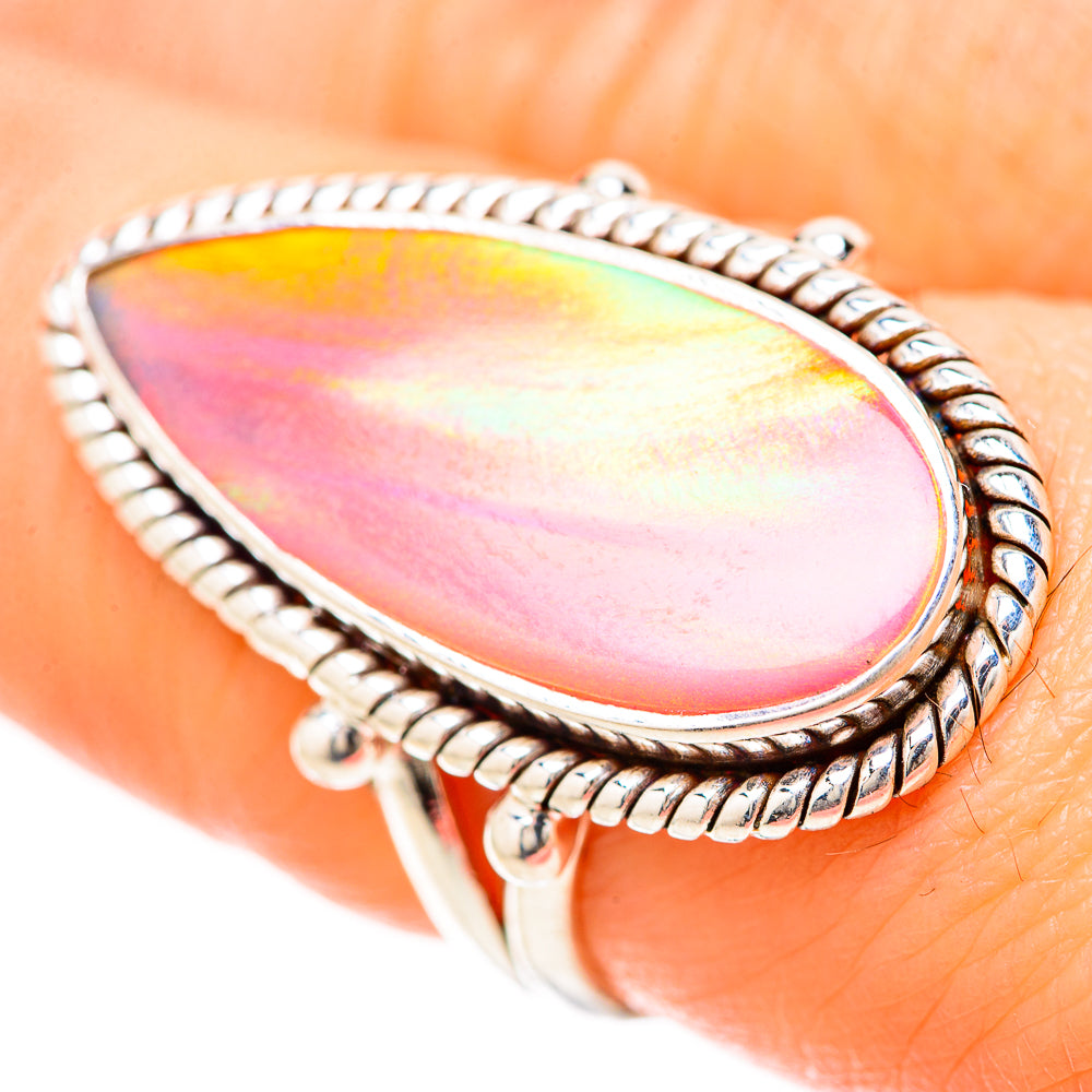 Aura Opal Rings handcrafted by Ana Silver Co - RING128520