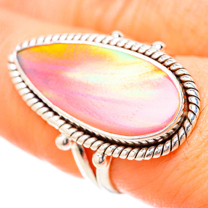 Aura Opal Rings handcrafted by Ana Silver Co - RING128520