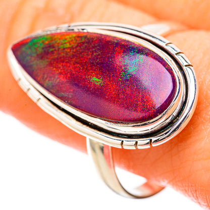 Aura Opal Rings handcrafted by Ana Silver Co - RING128521