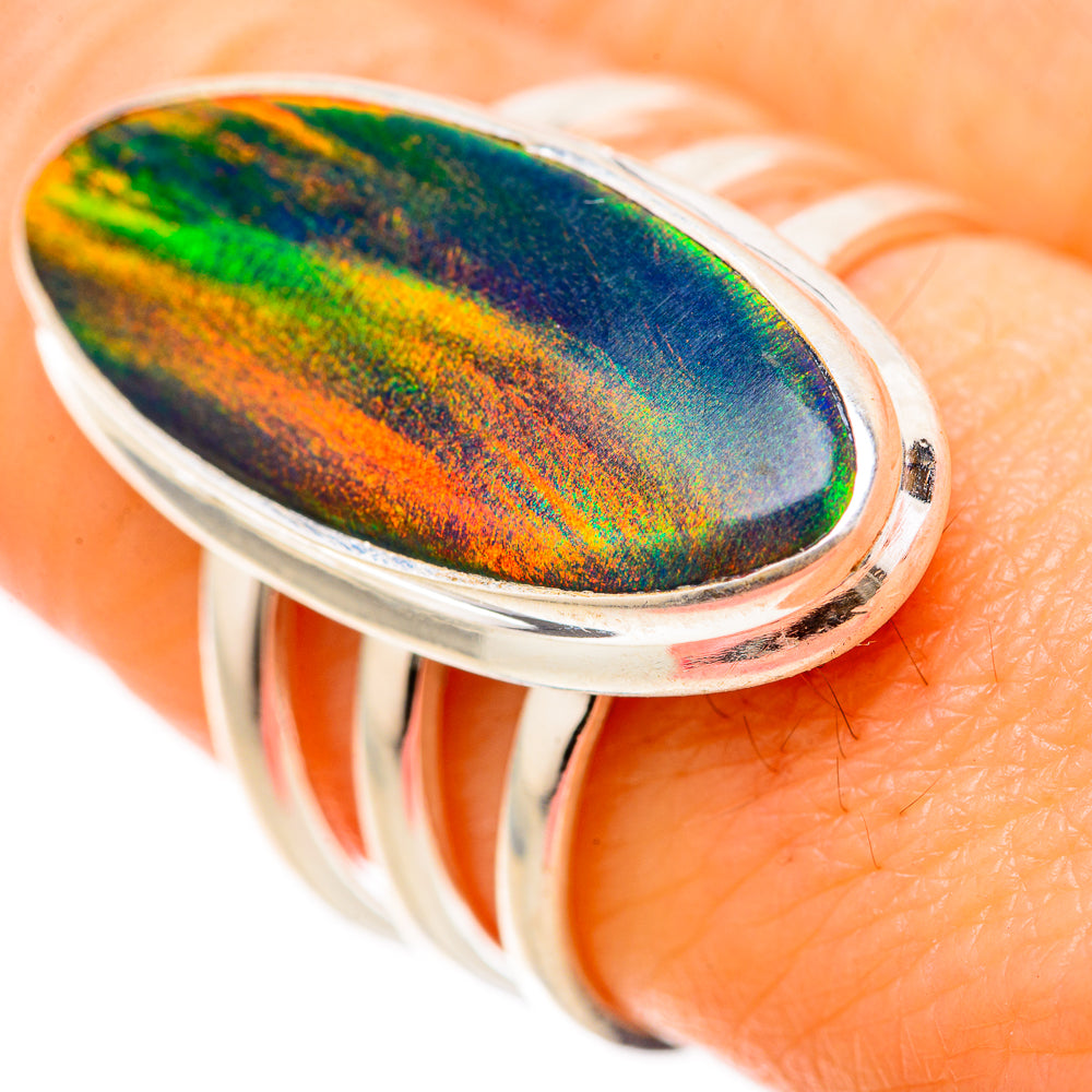 Aura Opal Rings handcrafted by Ana Silver Co - RING128541