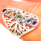 Multi-Stone Rainbow Chakra Rings handcrafted by Ana Silver Co - RING128561