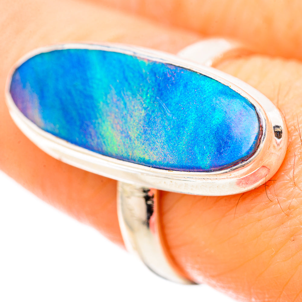 Aura Opal Rings handcrafted by Ana Silver Co - RING128564
