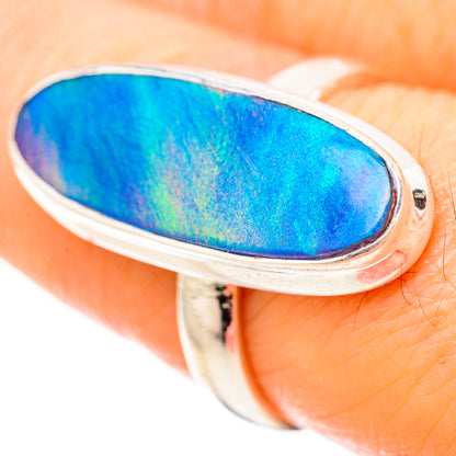 Aura Opal Rings handcrafted by Ana Silver Co - RING128564