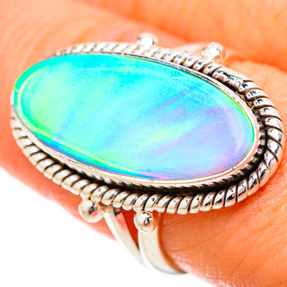 Aura Opal Rings handcrafted by Ana Silver Co - RING128567