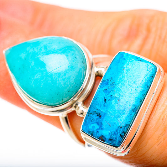 Shattuckite Rings handcrafted by Ana Silver Co - RING128573