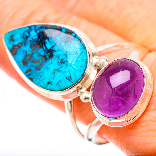 Shattuckite Rings handcrafted by Ana Silver Co - RING128586