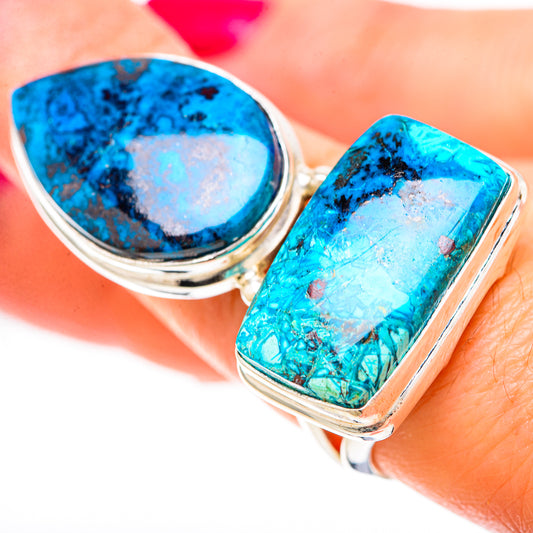 Shattuckite Rings handcrafted by Ana Silver Co - RING128591