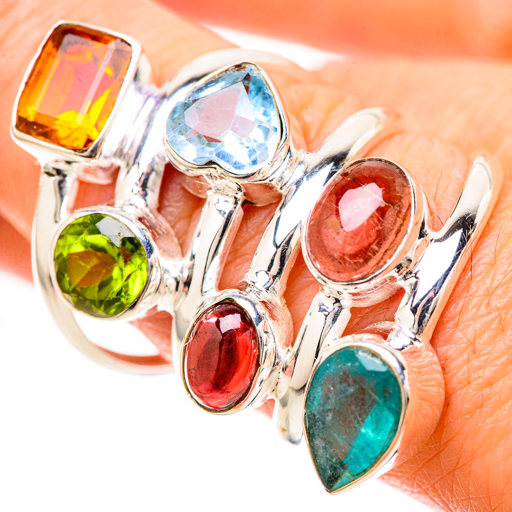 Citrine Rings handcrafted by Ana Silver Co - RING128603