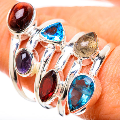 Red Tiger Eye Rings handcrafted by Ana Silver Co - RING128604