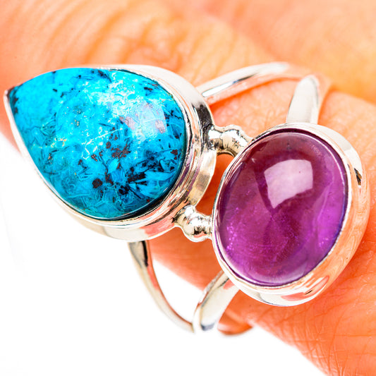Shattuckite Rings handcrafted by Ana Silver Co - RING128607
