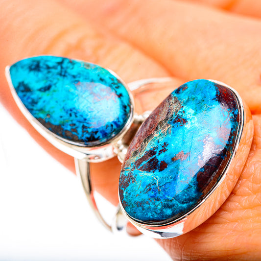 Shattuckite Rings handcrafted by Ana Silver Co - RING128610