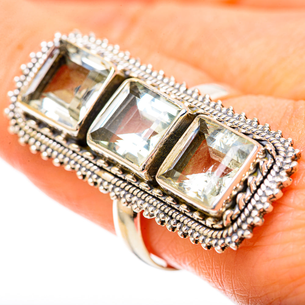 White Quartz Rings handcrafted by Ana Silver Co - RING128617